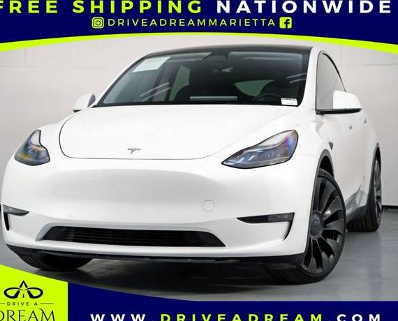 TESLA MODEL Y 2023 7SAYGDEF2PF585519 image